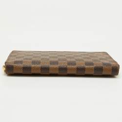 Louis Vuitton Damier Ebene Canvas Zippy Organiser