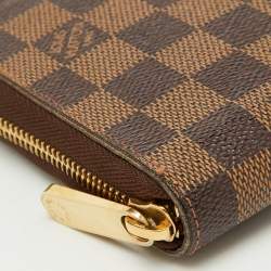 Louis Vuitton Damier Ebene Canvas Zippy Organiser