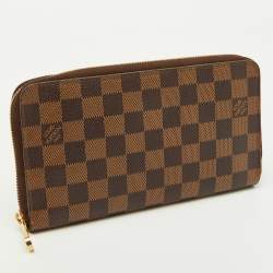 Louis Vuitton Damier Ebene Canvas Zippy Organiser