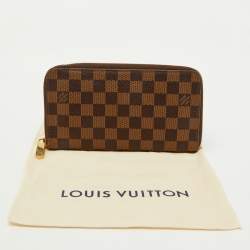Louis Vuitton Damier Ebene Canvas Zippy Organiser