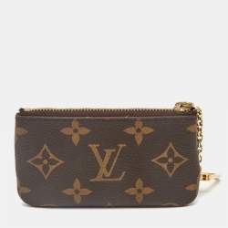 Pre Owned Louis Vuitton Monogram Canvas Key Pouch
