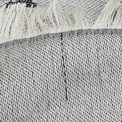 Louis Vuitton Grey/Black Monogram Wool/Silk Shine Shawl