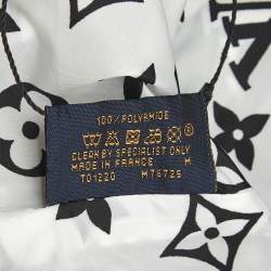 Louis Vuitton Black/White Monogram Synthetic Bucket Hat M