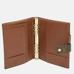 مملوكة مسبقًا أجندة غلاف لويس فيتون كانفاس مونوغرامي بخواتم كبيرة