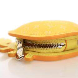 Louis Vuitton Yellow Monogram Crab Bag Charm