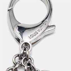 Louis Vuitton Fleur d'Epi Resin Silver Tone Bag Charm