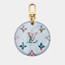 Louis Vuitton Metallic Monogram LV Garden Illustre Bag Charm/Key Ring
