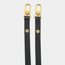 Louis Vuitton Black Leather Adjustable Shoulder Bag Strap