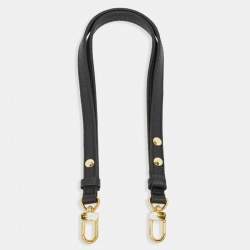 Louis Vuitton Black Leather Adjustable Shoulder Bag Strap