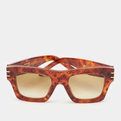 Louis Vuitton Tortoise Monogram Z1483W Blade Sunglasses