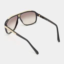 Louis Vuitton Black/Gold Gradient Z0350W Evidence Millionaire Sunglasses