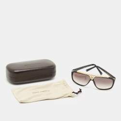 Louis Vuitton Black/Gold Gradient Z0350W Evidence Millionaire Sunglasses