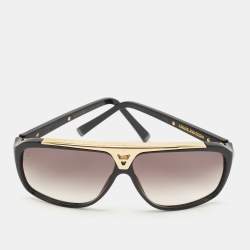 Louis Vuitton Black/Gold Gradient Z0350W Evidence Millionaire Sunglasses