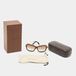 Louis Vuitton Brown Gradient Z0323W Poppy Square Sunglasses