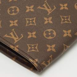 Pre Owned Louis Vuitton Monogram Canvas Poche Documents Portfolio Case