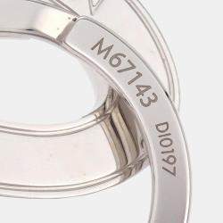 Louis Vuitton Silver Plated Travel Key Ring