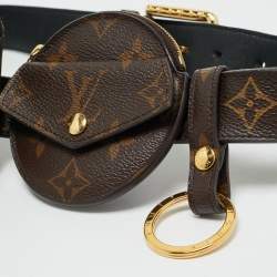 Louis Vuitton Monogram Canvas Daily Multi Pocket 30mm Belt