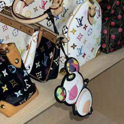Louis Vuitton x Takashi Murakami Collaboration Large Panda Charm/Bag Charm