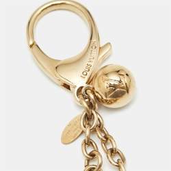 Pre Owned Louis Vuitton Bloomy Gold Tone Bag Charm