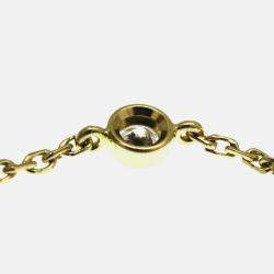 Pre Owned Louis Vuitton Sun Blossom BB Yellow Gold 18K DiamondLapis Lazuli  Pendant Necklace 