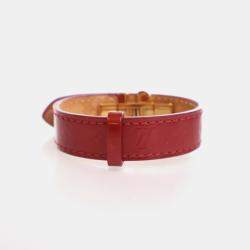 Pre Owned Louis Vuitton Vintage Monogram Vernis Wish Bracelet