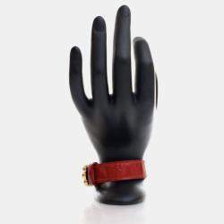 Pre Owned Louis Vuitton Vintage Monogram Vernis Wish Bracelet