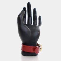 Pre Owned Louis Vuitton Vintage Monogram Vernis Wish Bracelet