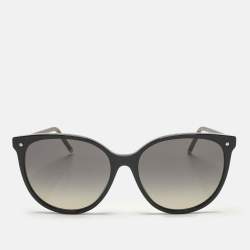 Pre Owned Louis Vuitton Black Gradient Monogram LV First Round Sunglasses 
