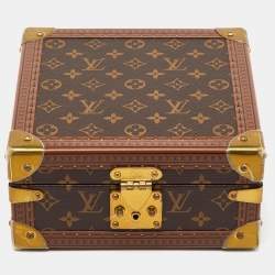Pre Owned Louis Vuitton Rose Ballerine Monogram Canvas Coffret Joaillerie Box