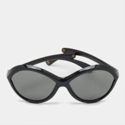 Pre Owned Louis Vuitton Black/Grey Z0263W Flore Carre Eye Sunglasses