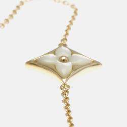 مملوكة مسبقًا سوار لويس فيتون كولور بلوسوم ستار 18 قيراط ذهب وردي أم اللؤلؤ الأبيض دلّاية