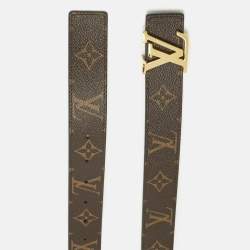 مملوكة مسبقًا Louis Vuitton Monogram Canvas LV Initiales Reversible Belt 90 CM