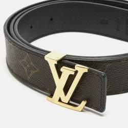مملوكة مسبقًا Louis Vuitton Monogram Canvas LV Initiales Reversible Belt 90 CM