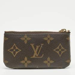 مملوكة مسبقًا محفظة مفاتيح لوي فيتون قماش مونوجرام