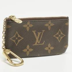 مملوكة مسبقًا محفظة مفاتيح لوي فيتون قماش مونوجرام