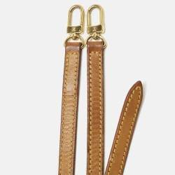 مملوكة مسبقًا Louis Vuitton Brown Leather Shoulder Bag Strap
