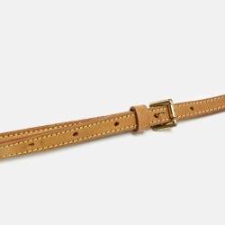 مملوكة مسبقًا Louis Vuitton Brown Leather Shoulder Bag Strap
