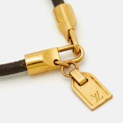 Pre Owned سوار لويس فيتون مونوجرام لاك إت سِحري بني قماش لون ذهبي