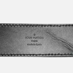 مملوكة مسبقًا حزام لوي فيتون شامواه بني ميني دامييه LV بحروف أولية 95 سم