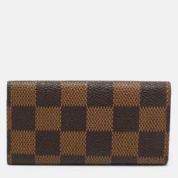 Pre Owned Louis Vuitton Damier Ebene Canvas 4 Key Holder