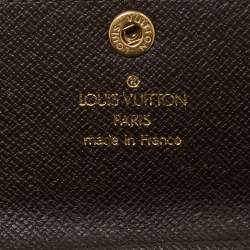 Pre Owned Louis Vuitton Damier Ebene Canvas 4 Key Holder