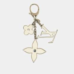 Pre Owned Louis Vuitton Fleur De Epi Resin Silver Tone Bag Charm