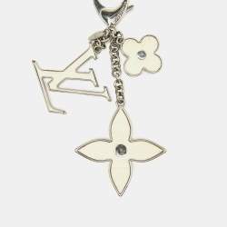 Pre Owned Louis Vuitton Fleur De Epi Resin Silver Tone Bag Charm