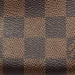 Pre Owned حقيبة مفتاح صغيرة لوي فيتون كانفاس دامييه إيبين