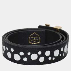 Pre Owned Louis Vuitton x Yayoi Kusama Initiales Belt