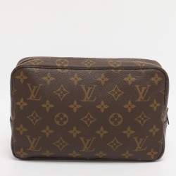Pre Owned Louis Vuitton Monogram Canvas Trousse Toilette 23 Cosmetic Case