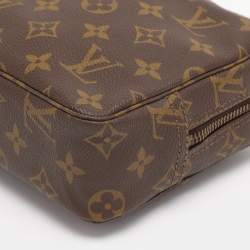 Pre Owned Louis Vuitton Monogram Canvas Trousse Toilette 23 Cosmetic Case