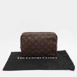 Pre Owned Louis Vuitton Monogram Canvas Trousse Toilette 23 Cosmetic Case