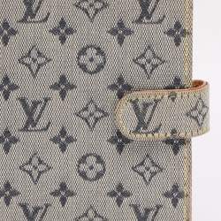 مملوكة مسبقًا غطاء أجندة بحلقات صغيرة لوي فيتون ميني لين كانفاس بيج