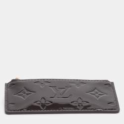 Pre Owned Louis Vuitton Amarante Monogram Vernis Key Pouch